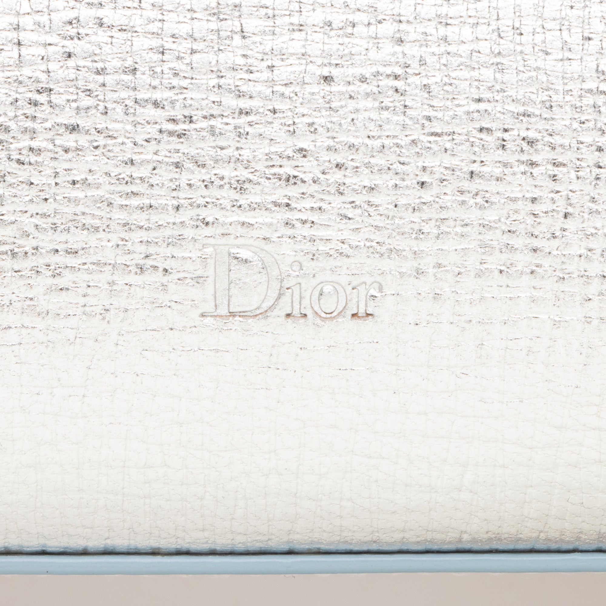 Dior Metallic Calfskin Diorever Top Handle