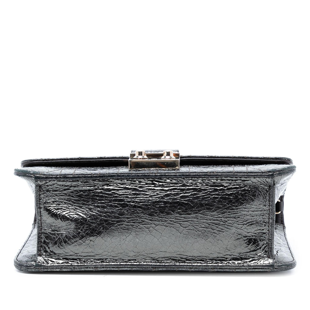 Dior Metallic Crinkled Calfskin Cannage Miss Dior Promenade Crossbody