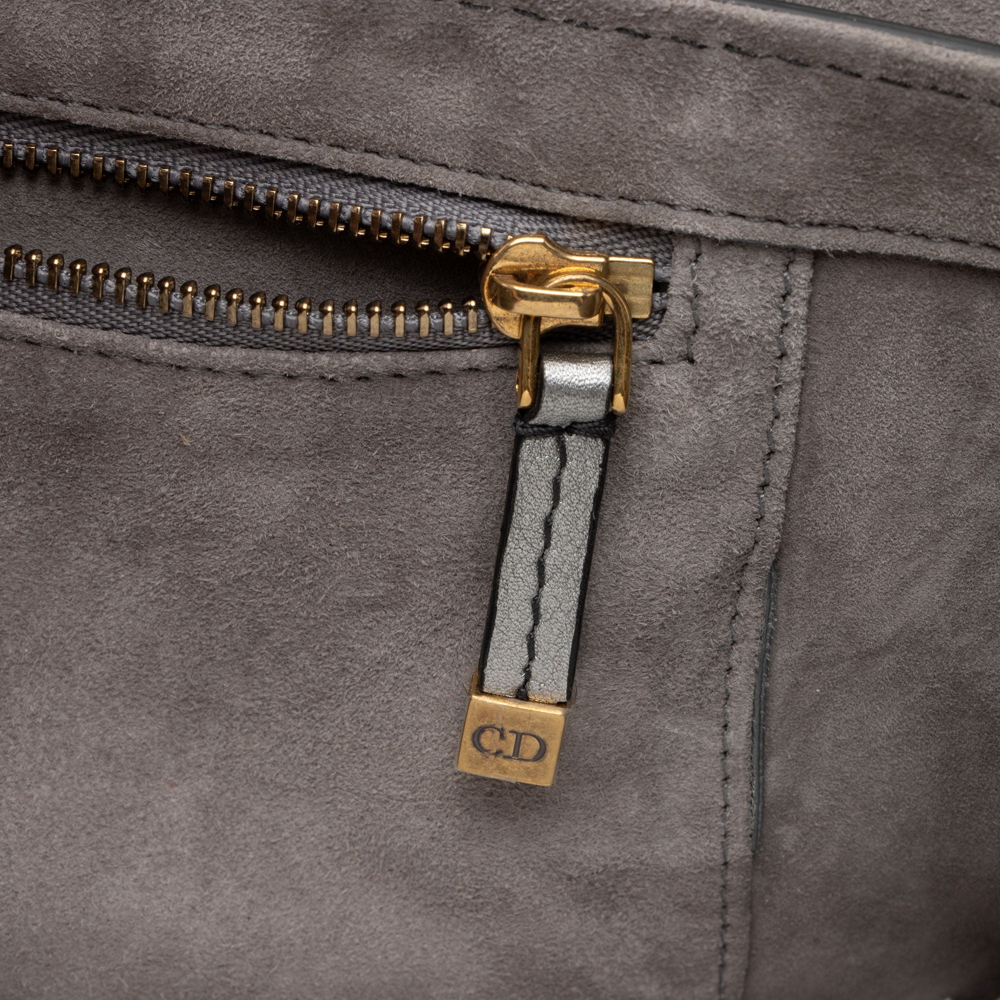 Dior Metallic Grained Calfskin Dio(R)evolution Flap Bag