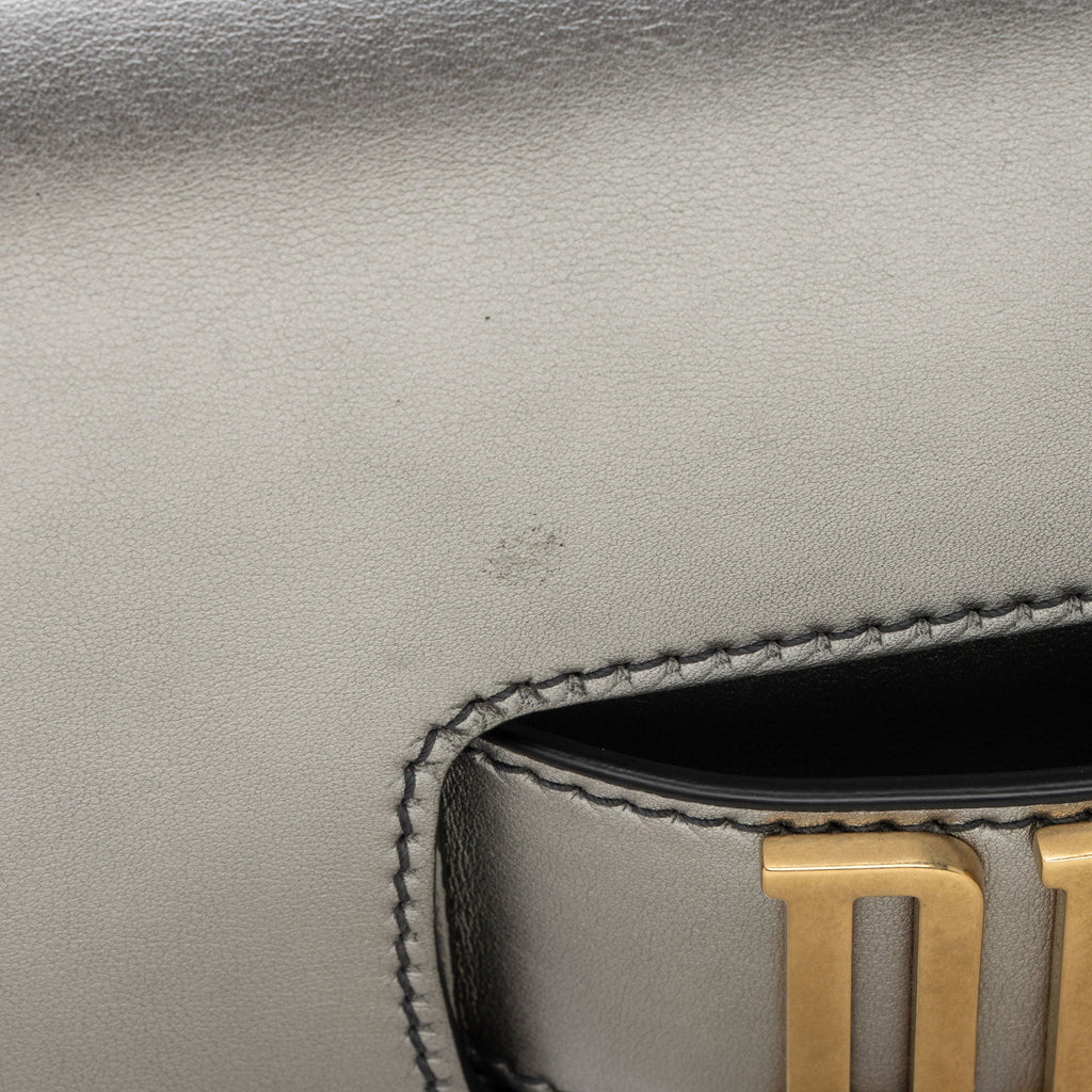 Dior Metallic Grained Calfskin Dio(R)evolution Flap Bag