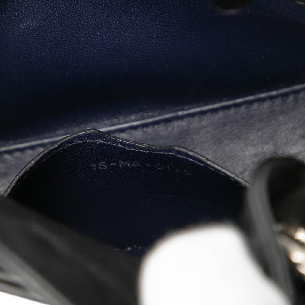 Dior Micro Calfskin Patch Embellished Lady Dior