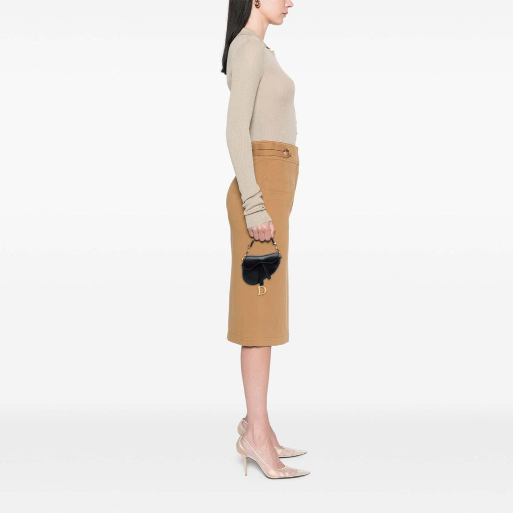 Dior Micro Goatskin Saddle