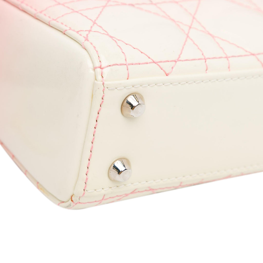 Dior Micro Ombre Patent Cannage Lady Dior (SHG-9xIs5t)