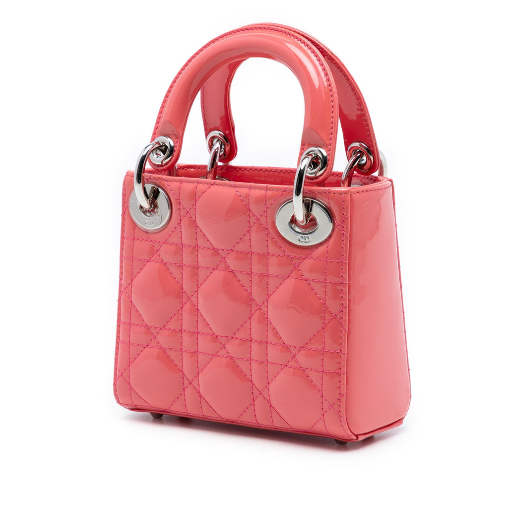 Dior Micro Patent Cannage Lady Dior