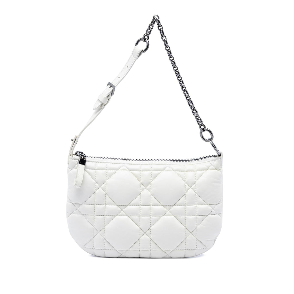 Dior Mini Calfskin Macrocannage Dior Caro Tulip Bag