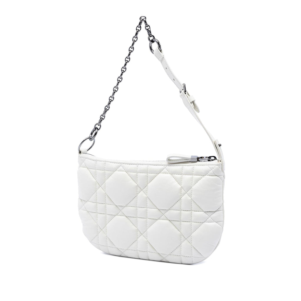 Dior Mini Calfskin Macrocannage Dior Caro Tulip Bag