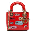 Dior Mini Calfskin Sequin Embellished Lady Dior