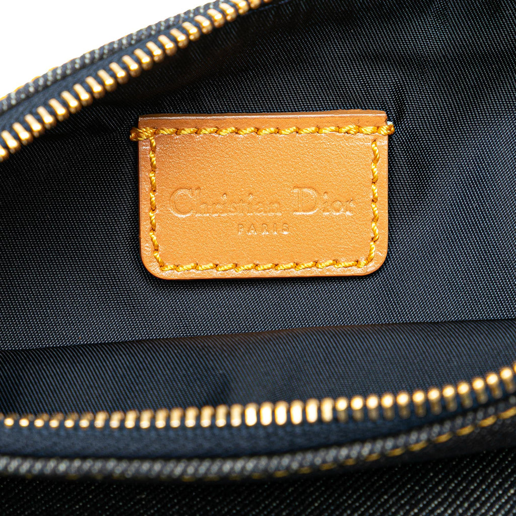 Dior Mini Denim Saddle Pochette