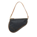 Dior Mini Denim Saddle Pochette