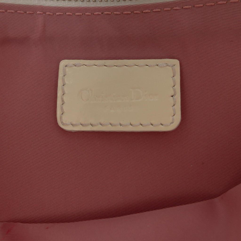 Dior Mini Diorissimo Coated Canvas Saddle Pochette