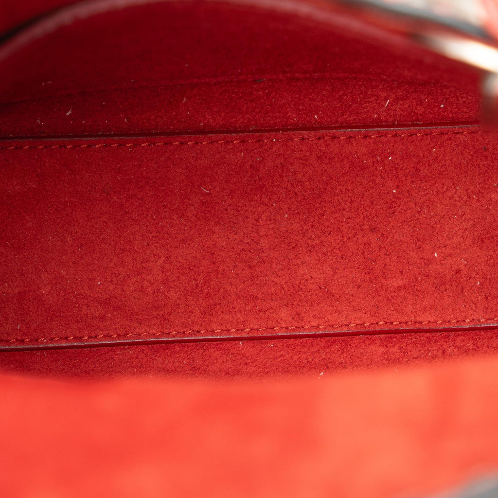 Dior Mini Embossed Calfskin Cannage Studded Supple Lady Dior (SHG-RUPLaM)