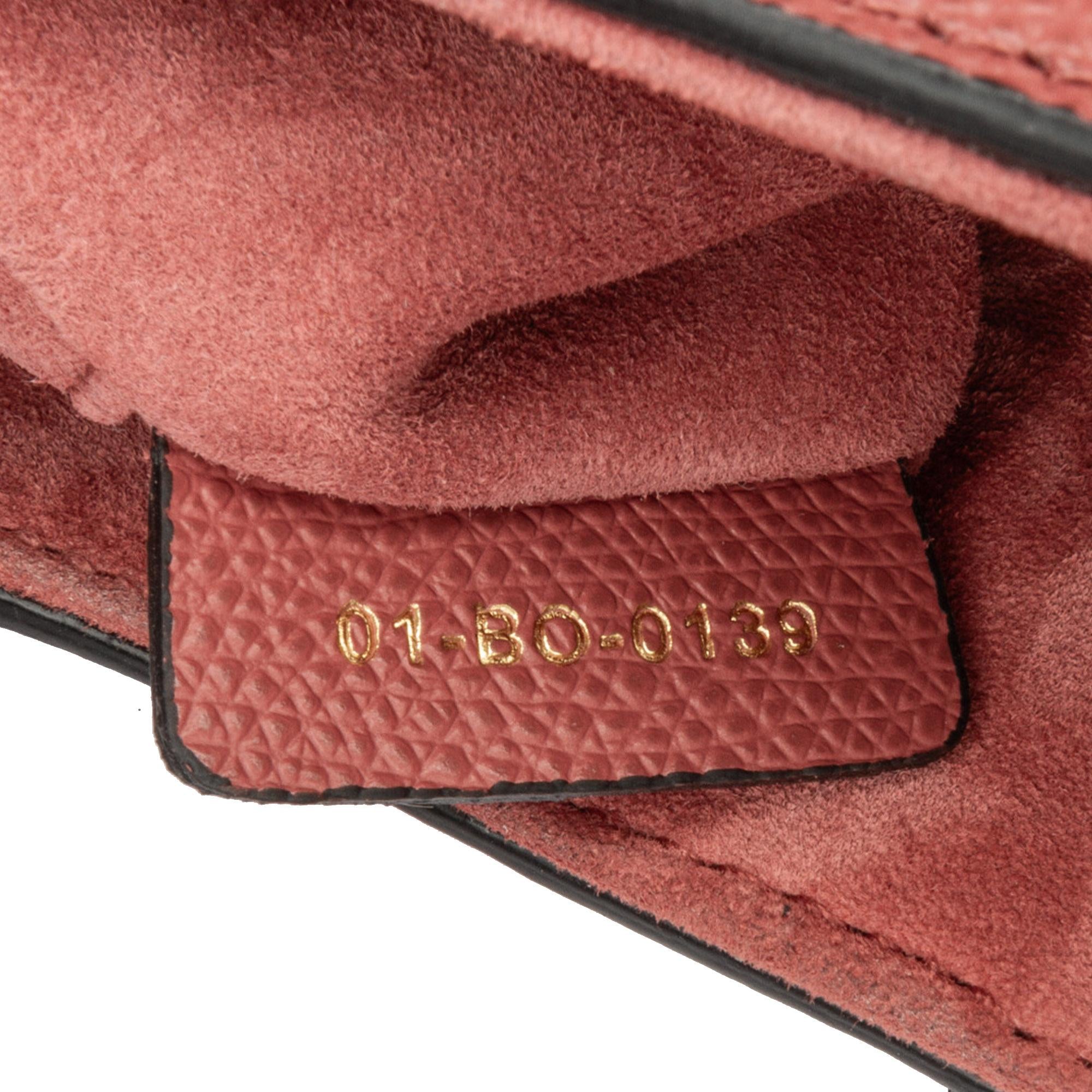 Dior Mini Grained Calfskin Saddle Bag (SHG-fpraI5)