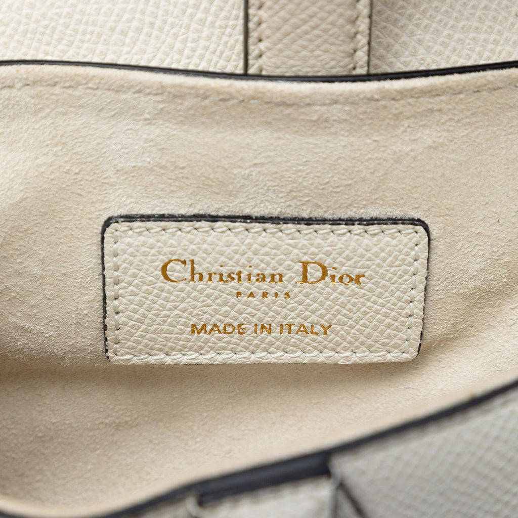 Dior Mini Grained Calfskin Saddle Bag
