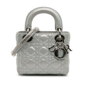 Dior Mini Iridescent Lambskin Cannage Lady Dior