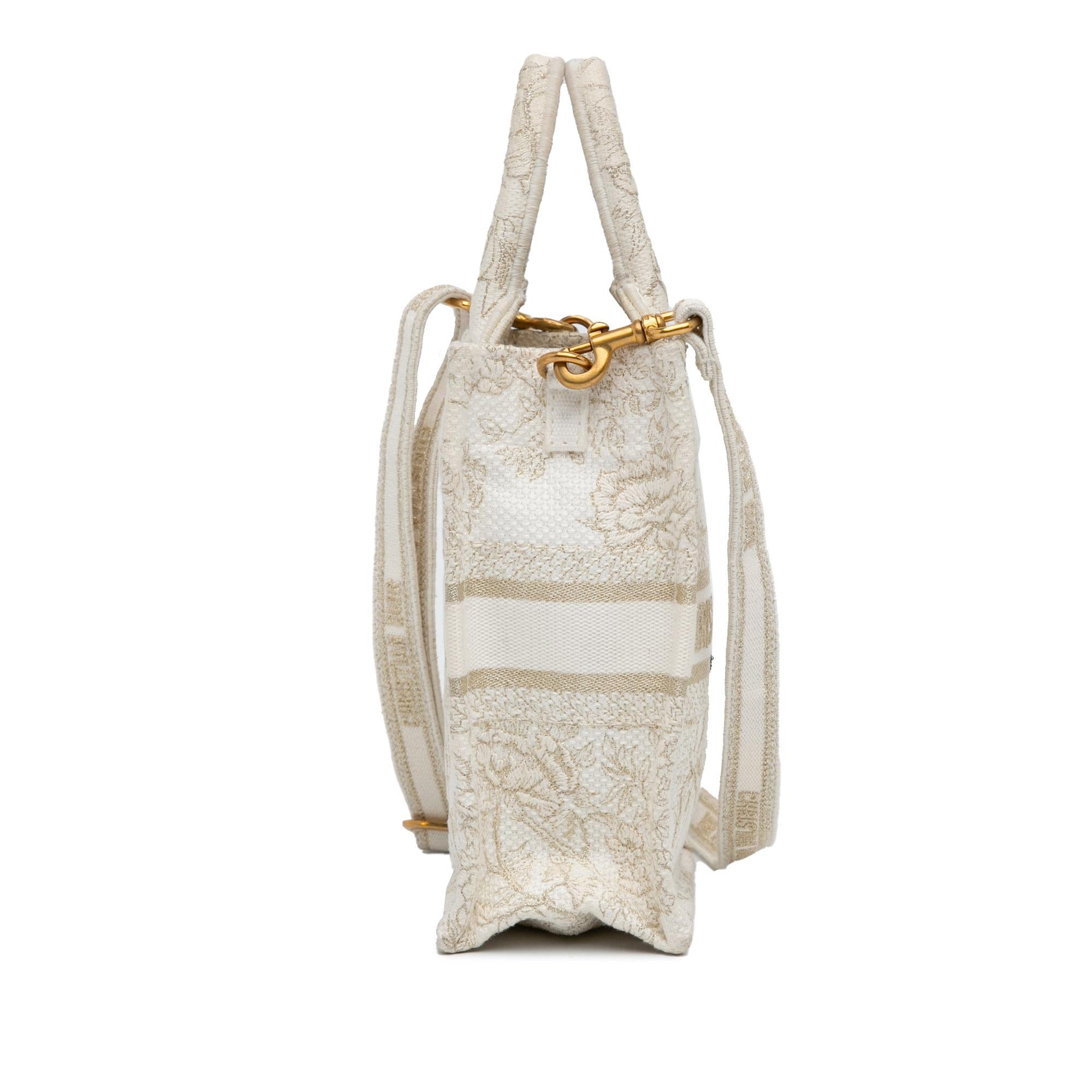 Dior Mini Jardin D'Hiver Vertical Book Tote