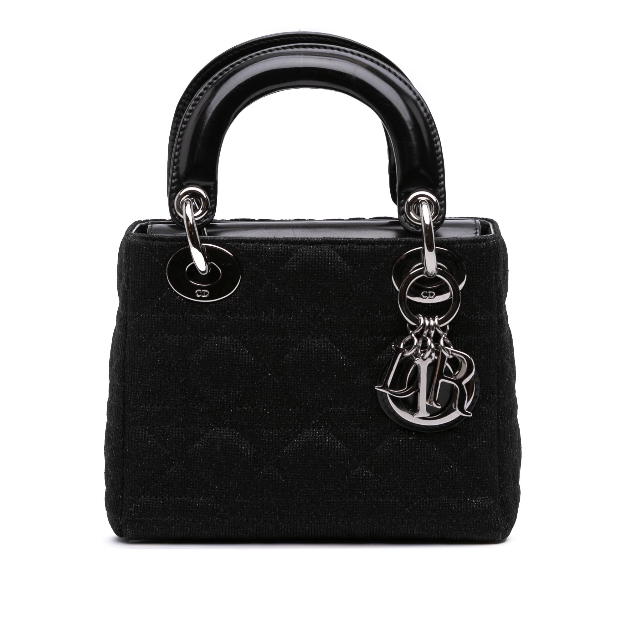 Dior Mini Knit Cannage Lady Dior