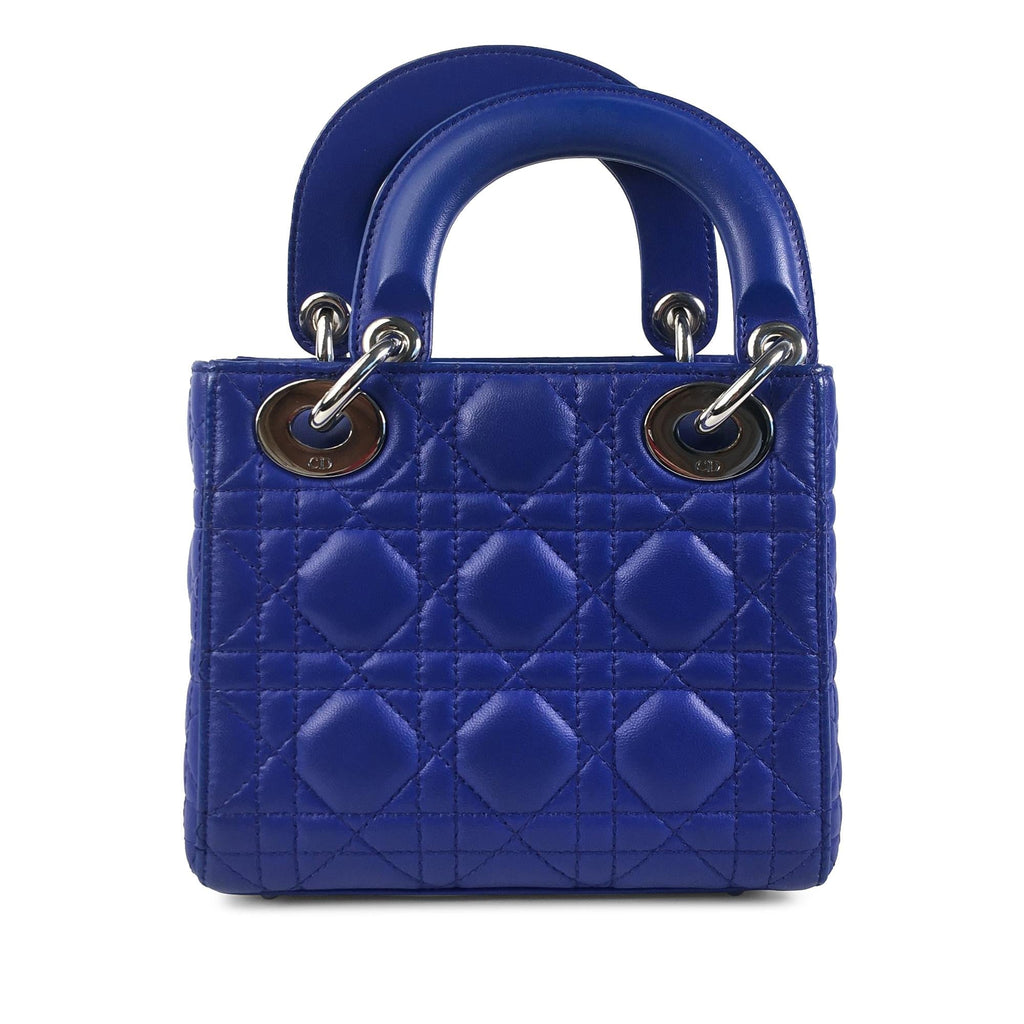Dior Mini Lambskin Cannage Lady Dior (SHG-YdqZYX)