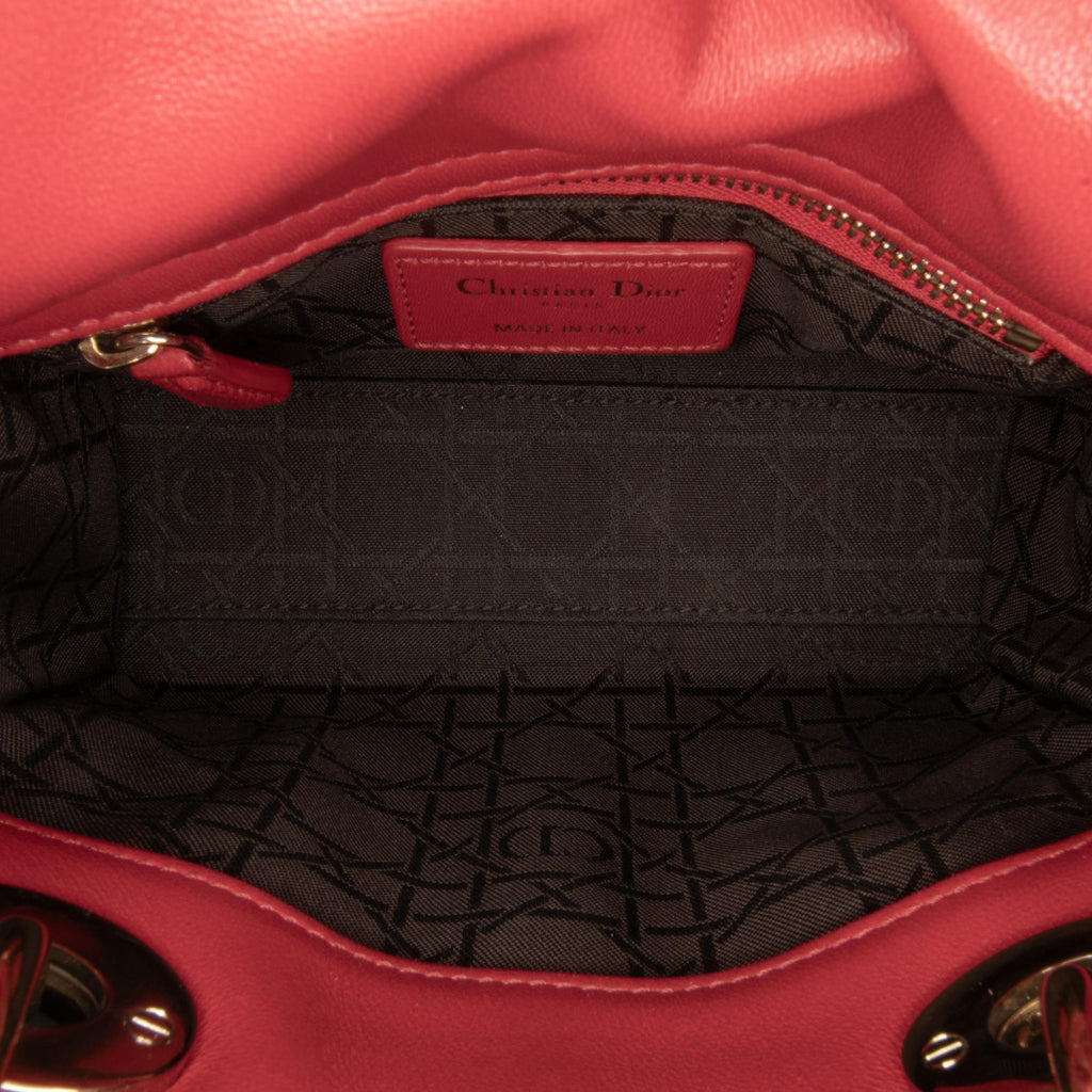 Dior Mini Lambskin Cannage Lady Dior (SHG-xpSv3N)