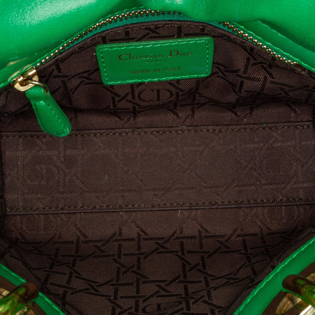 Dior Mini Lambskin Cannage Lady Dior (SHG-Lllqu0)