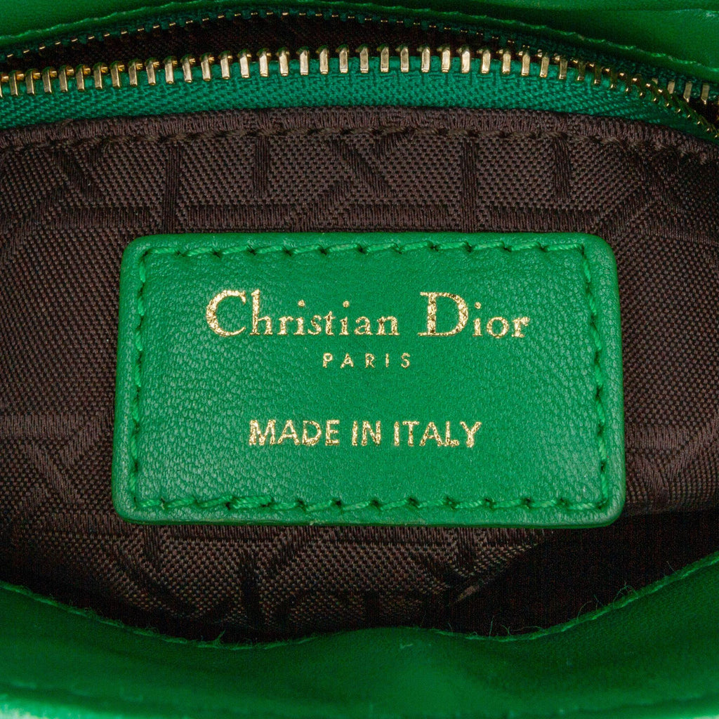 Dior Mini Lambskin Cannage Lady Dior (SHG-Lllqu0)