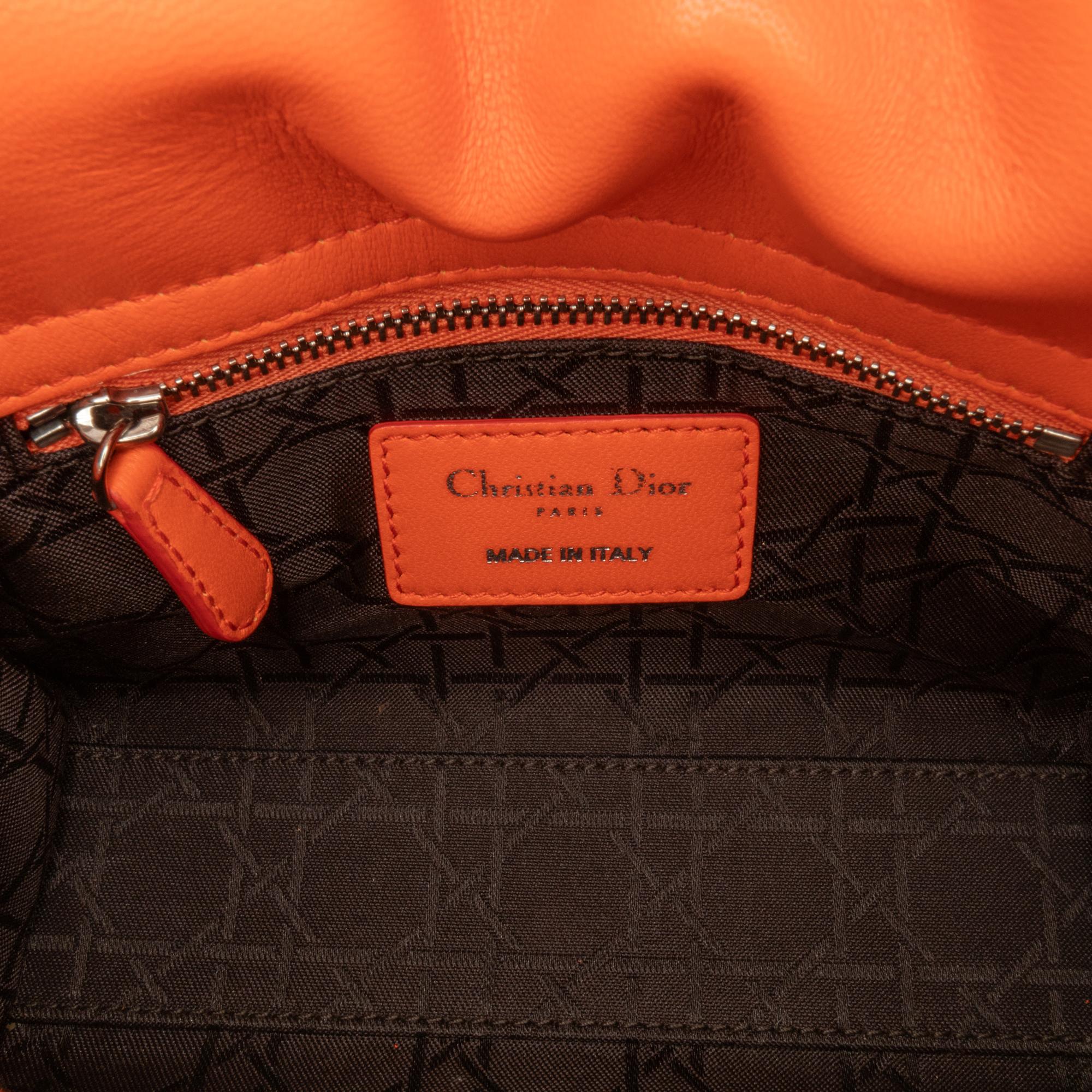 Dior Mini Lambskin Cannage Lady Dior (SHG-l3XSvR)