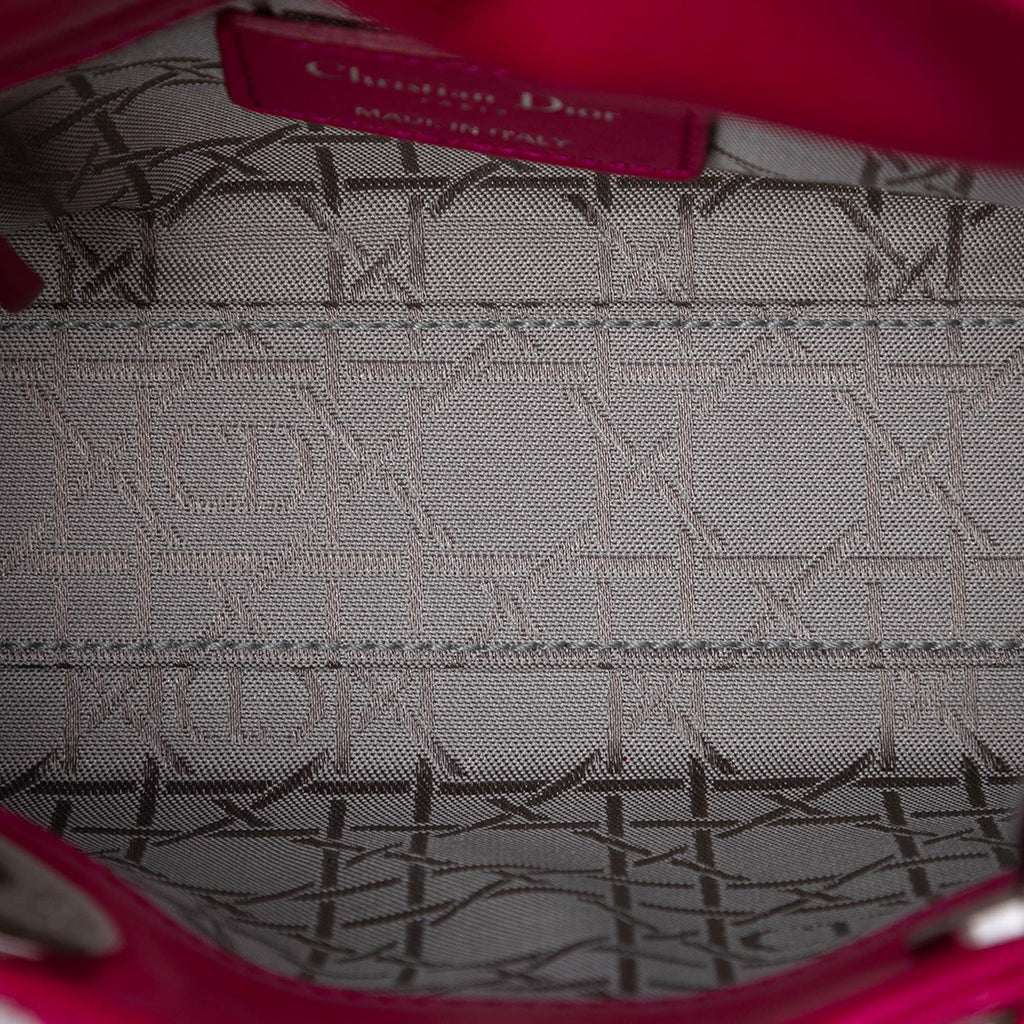 Dior Mini Lambskin Cannage Lady Dior