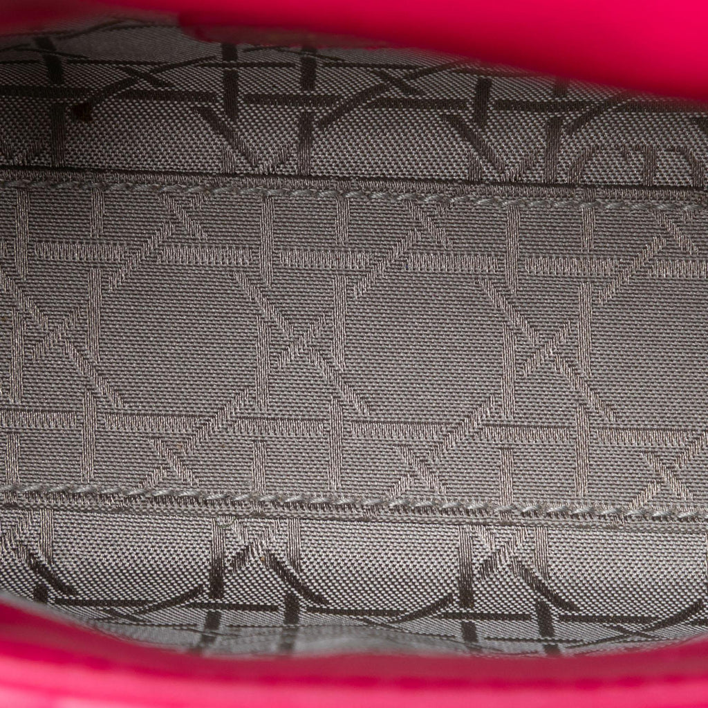 Dior Mini Lambskin Cannage Lady Dior