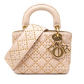 Dior Mini Lambskin Cannage Studded Supple Lady Dior