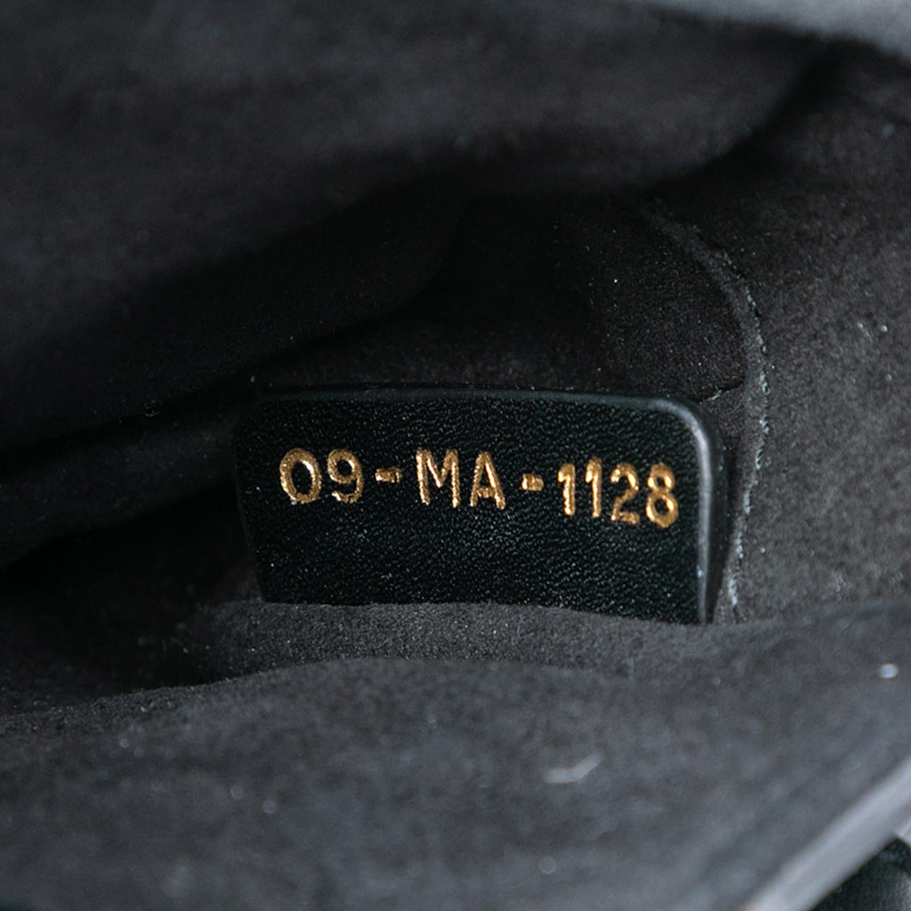 Dior Mini Leather Saddle Bag