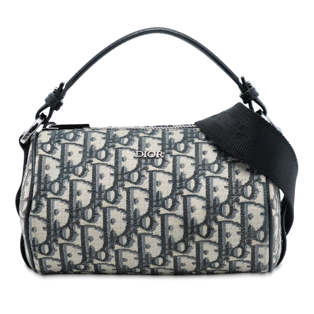 Dior Mini Oblique Canvas Roller Messenger Bag