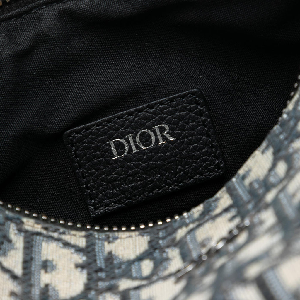 Dior Mini Oblique Canvas Roller Messenger Bag