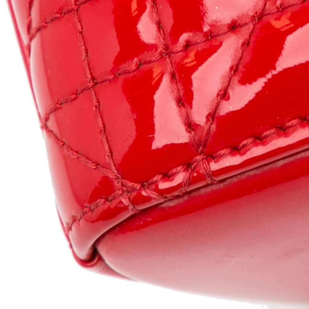 Dior Mini Patent Cannage Lady Dior (SHG-vUKhxA)