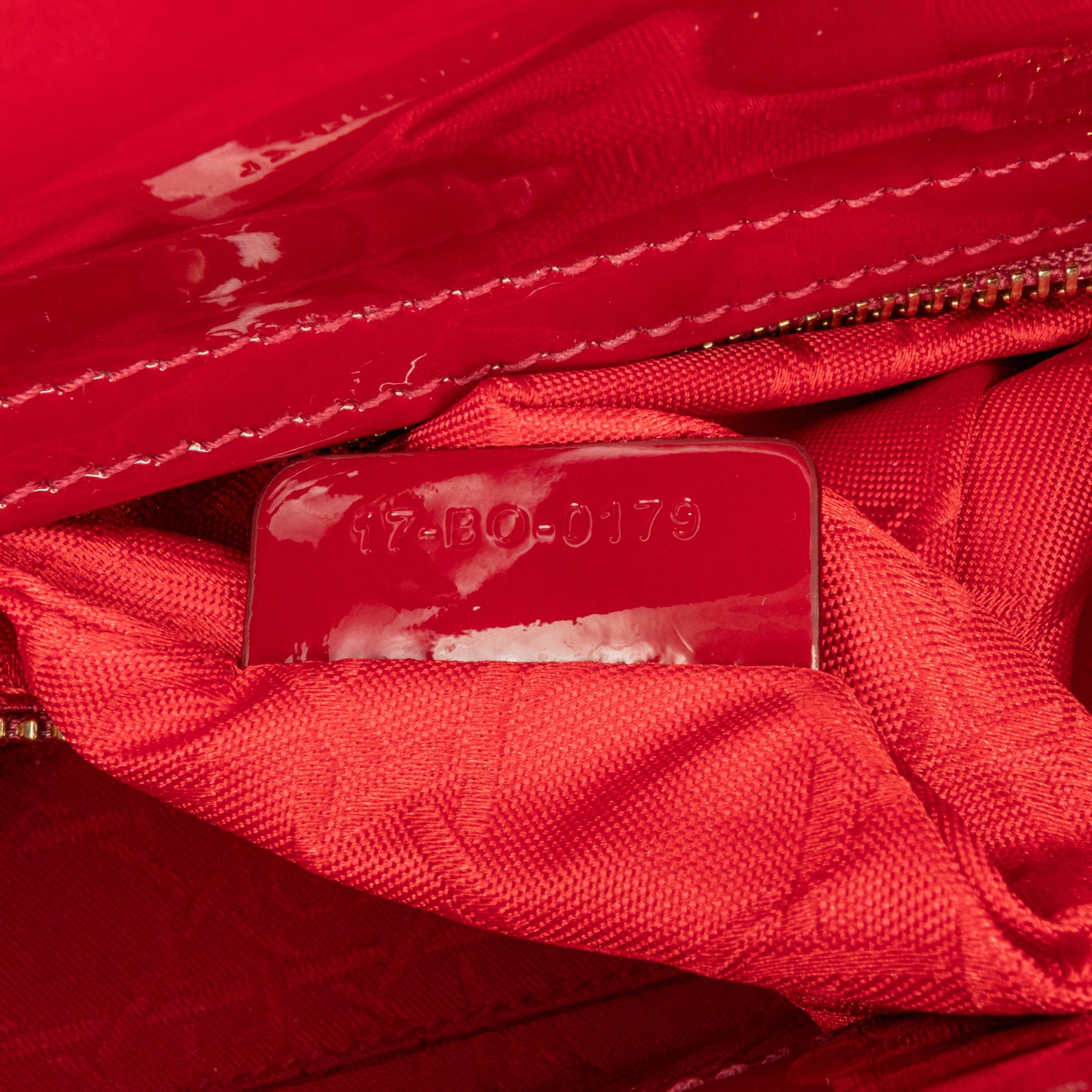 Dior Mini Patent Cannage Lady Dior (SHG-YtU7jk)