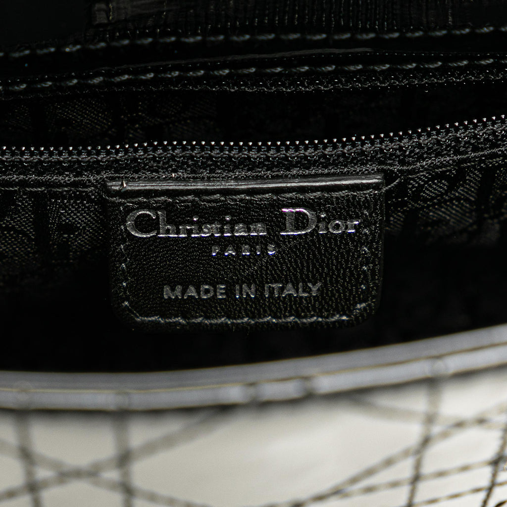 Dior Mini Patent Cannage Lady Dior (SHG-Sgdj8c)