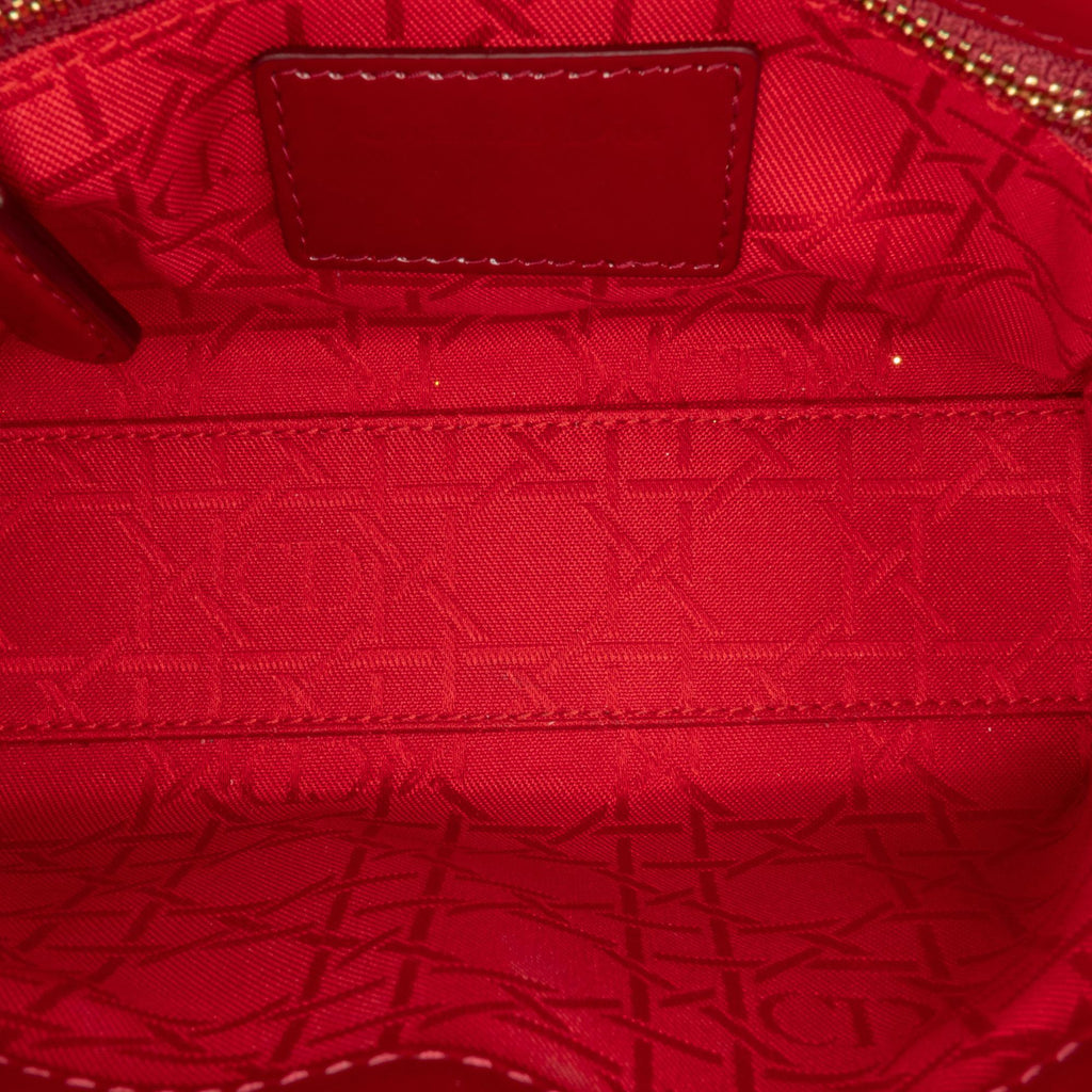Dior Mini Patent Cannage Lady Dior (SHG-5cWfM7)