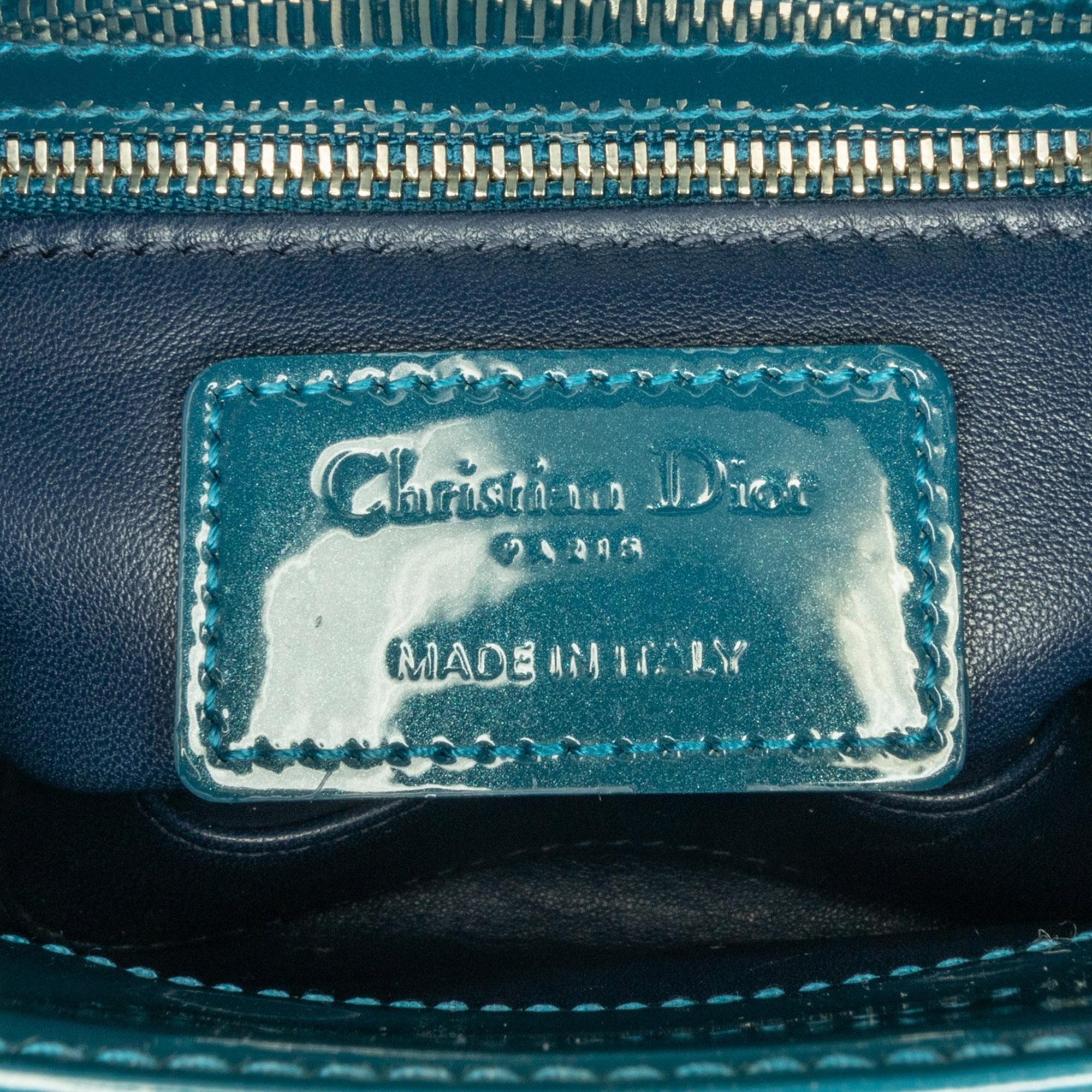 Dior Mini Patent Lady Dior (SHG-jtfq5b)