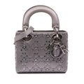 Dior Mini Satin Cannage Crystal Lady Dior