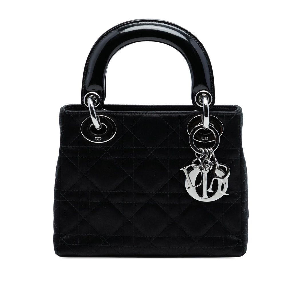 Dior Mini Satin Cannage Lady Dior