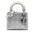 Dior Mini Satin Cannage Strass Crystal Embellished Lady Dior
