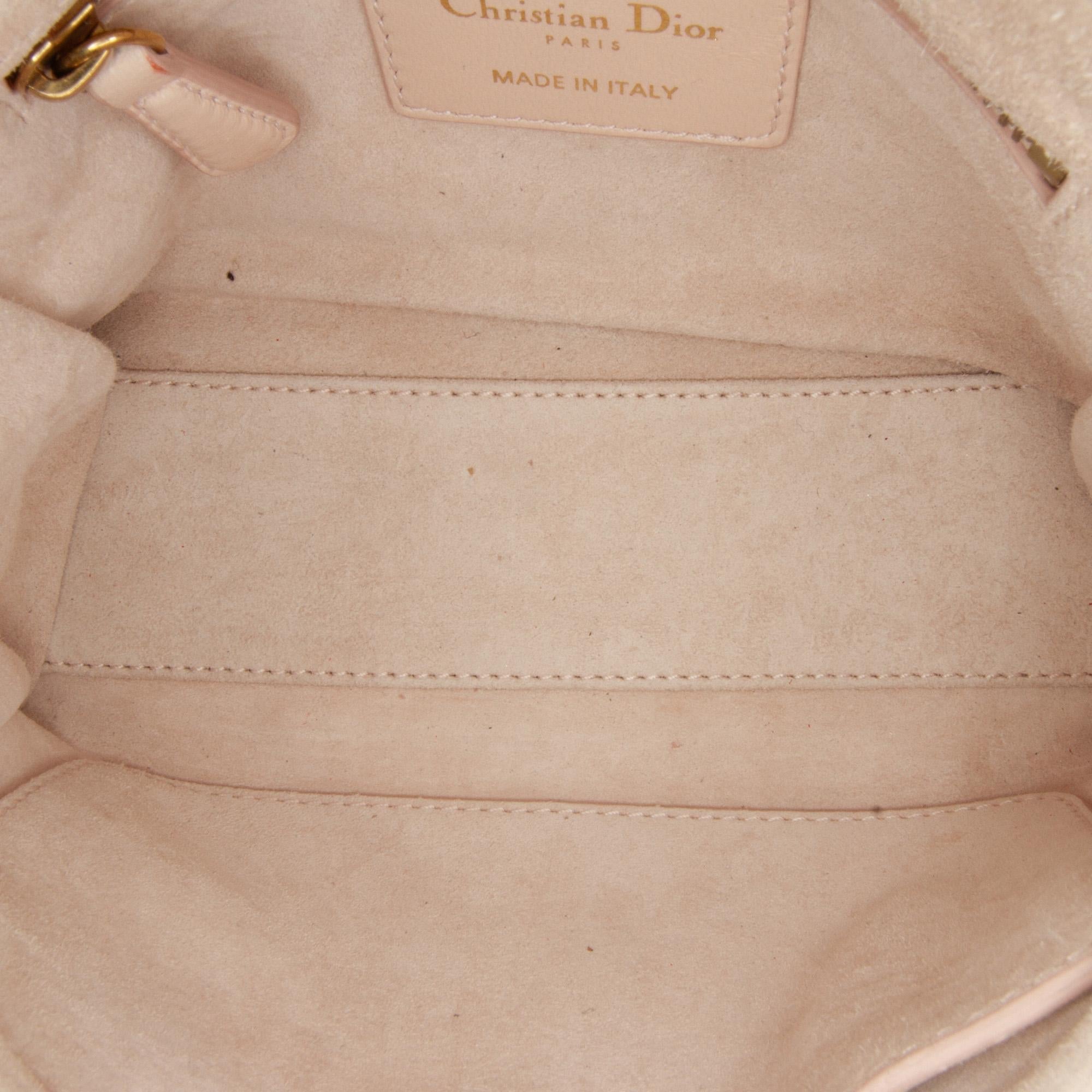 Dior Mini Studded Lambskin Cannage Supple Lady Dior (SHG-Xo4aTr)