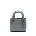 Dior Mini Ultra Matte Calfskin Diamond Cannage Lady Dior