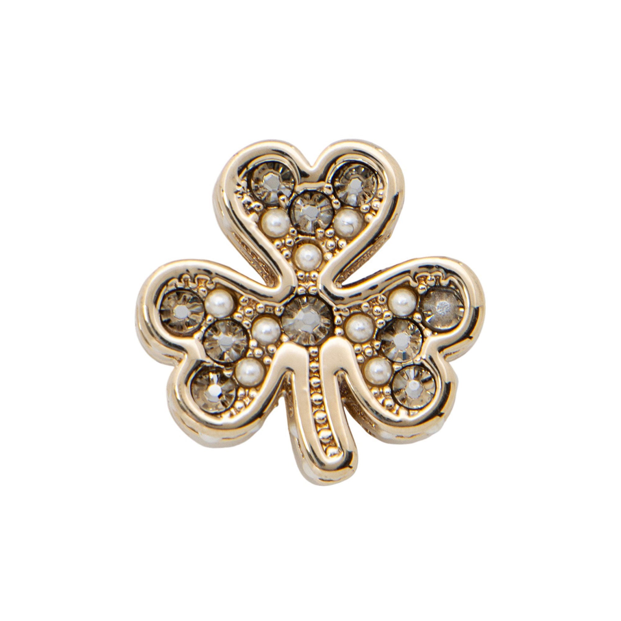 Dior My ABCDior Crystal Pearl Clover Badge