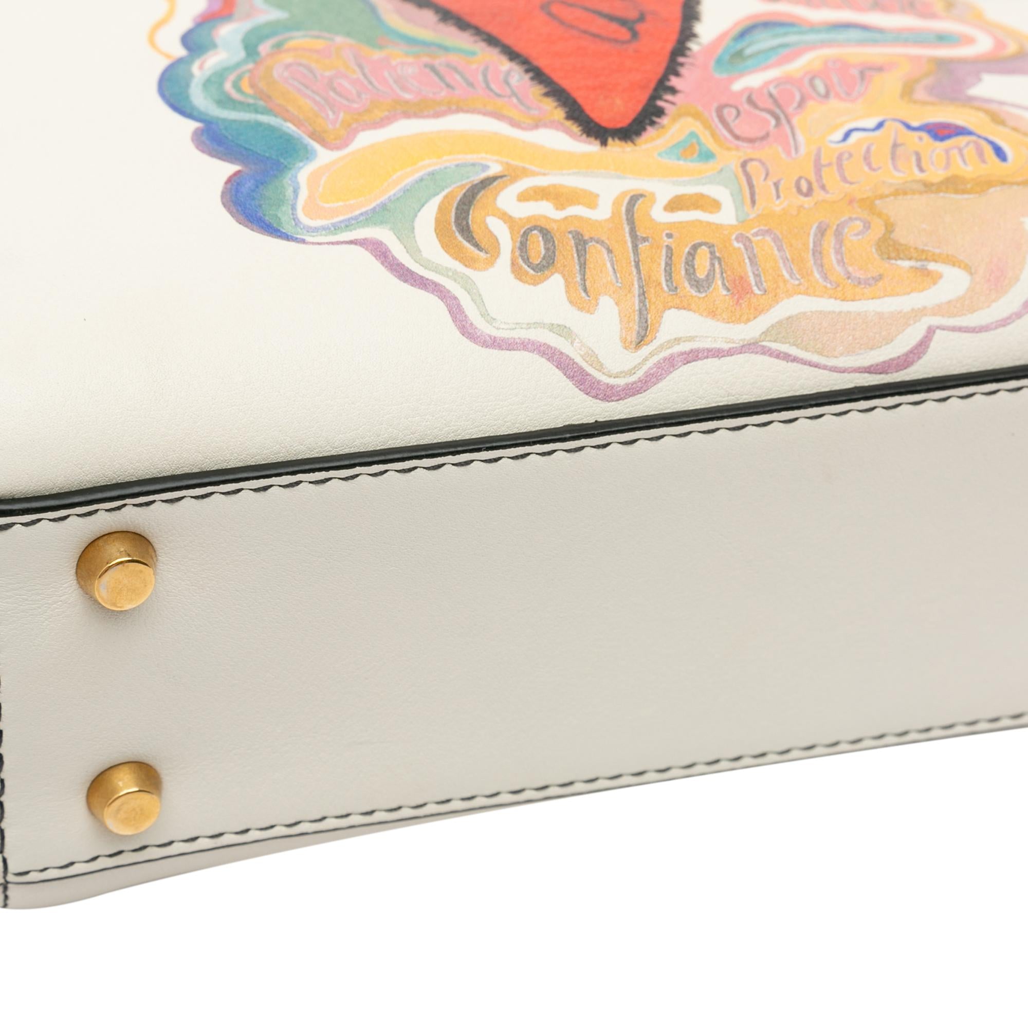 Dior Niki De Saint Phalle Mini Calfskin Dioramour Lady Dior (SHG-wSY3gY)