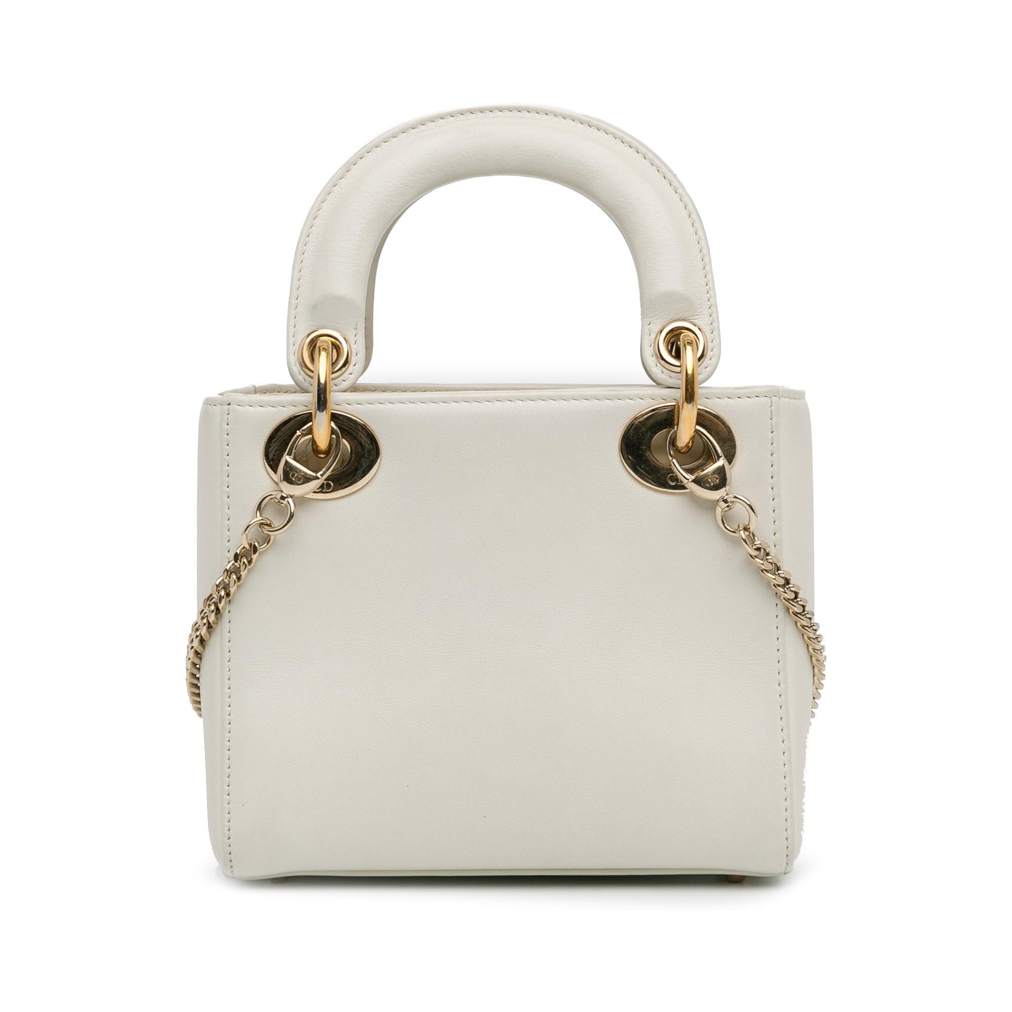 Dior Niki De Saint Phalle Mini Calfskin Dioramour Lady Dior (SHG-4SP8sC)