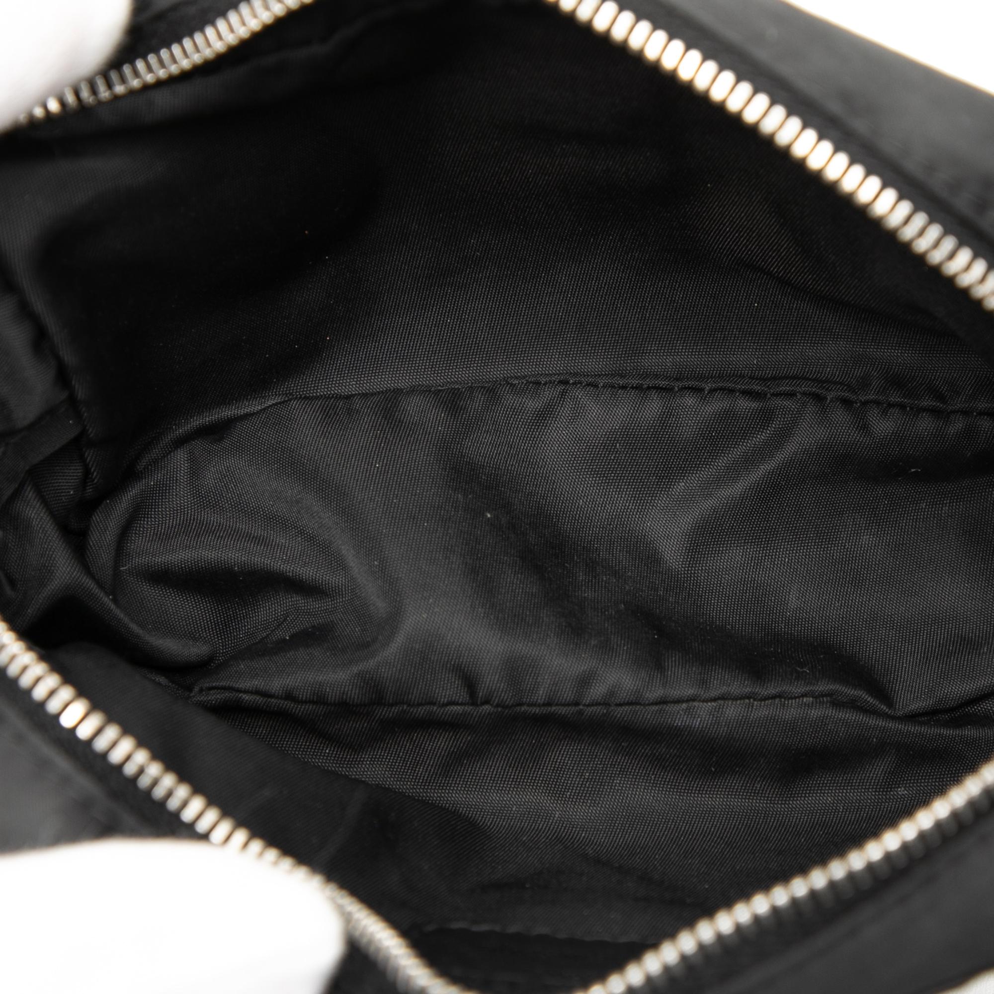 Dior Nylon Cannage Charm Trousse Cosmetic Bag
