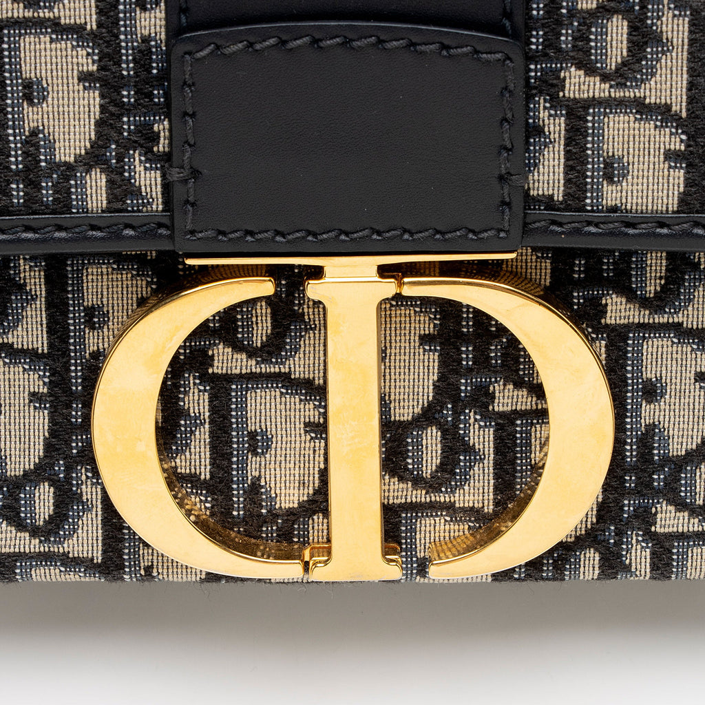 Dior Oblique 30 Montaigne Box Shoulder Bag