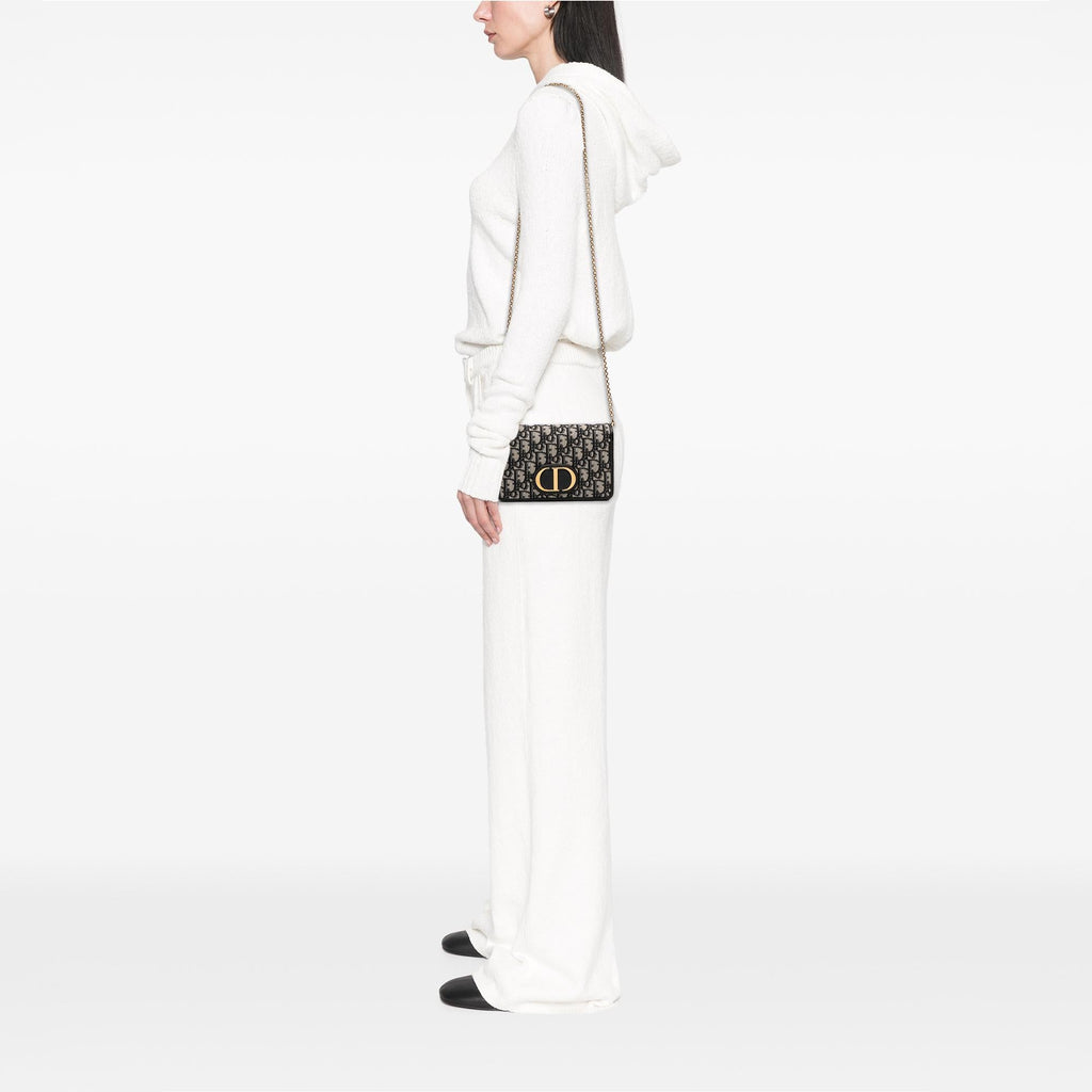 Dior Oblique Canvas 30 Montaigne 2 in 1 Pouch
