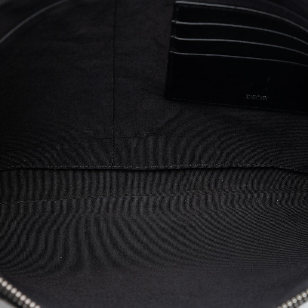 Dior Oblique Canvas A4 Zipped Pouch