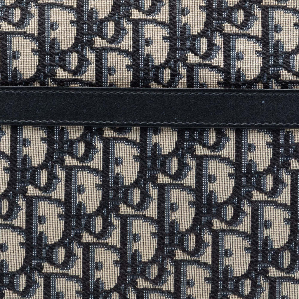 Dior Oblique Canvas Clutch