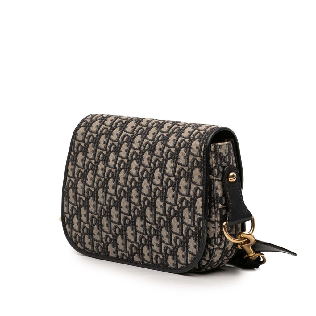 Dior Oblique Canvas Flap Crossbody